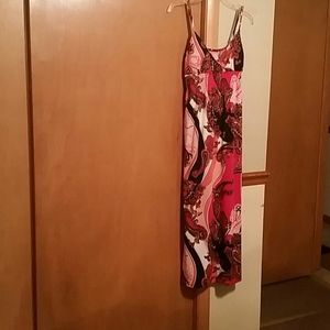 (She's Cool)  Spaghetti Strap Long Maxi Dress